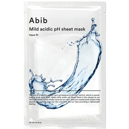 Abib Mild Acidic pH Sheet Mask Aqua Fit 1 Stk. Abib Mild Acidic pH Sheet Mask Aqua Fit 1 Stk.