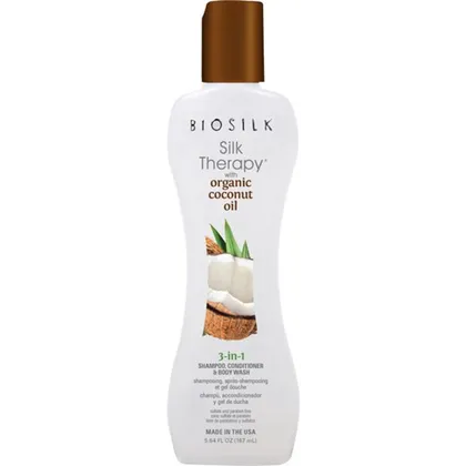Biosilk Farouk Systems Silk Therapy with Coconut Oil 3in1, 167 ml Biosilk Farouk Systems Silk Therapy with Coconut Oil 3in1, 167 ml