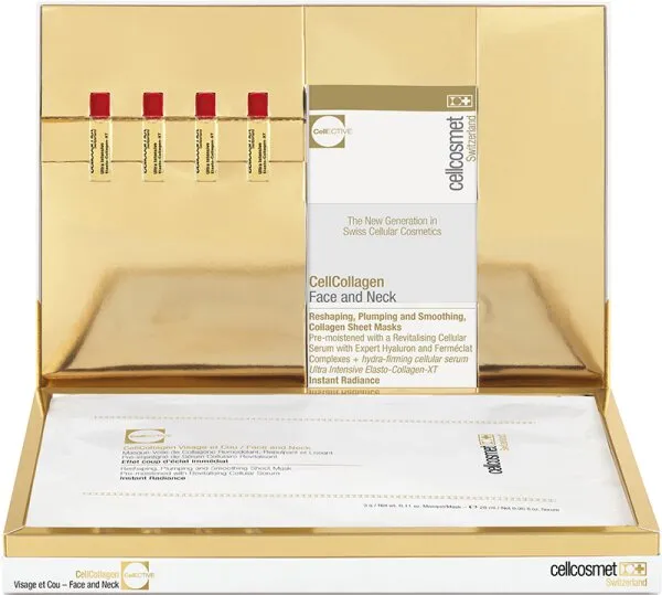 Cellcosmet CellCollagen Face and Neck 4 Stk. + 4 x 1,5 ml Cellcosmet CellCollagen Face and Neck 4 Stk. + 4 x 1,5 ml