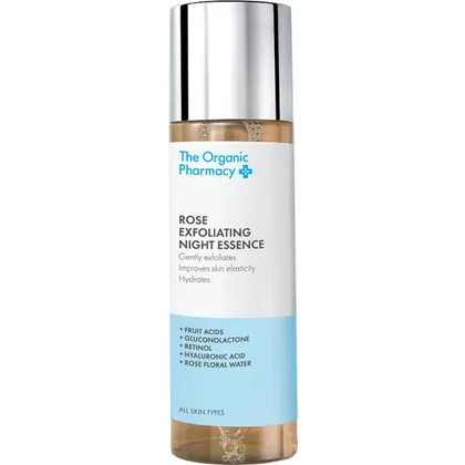 The Organic Pharmacy Rose Exfoliating Night Essence 150 ml The Organic Pharmacy Rose Exfoliating Night Essence 150 ml