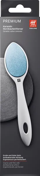 Zwilling Hornhautraspel „Pedro“, Ceramic, Anti-Bakteriell Weiß 1 Stk. Zwilling Hornhautraspel „Pedro“, Ceramic, Anti-Bakteriell Weiß 1 Stk.