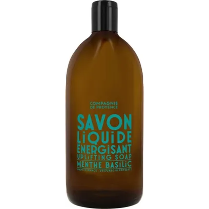 La Compagnie de Provence Liquid Marseille Soap Mint Basil Refill 1000 ml La Compagnie de Provence Liquid Marseille Soap Mint Basil Refill 1000 ml