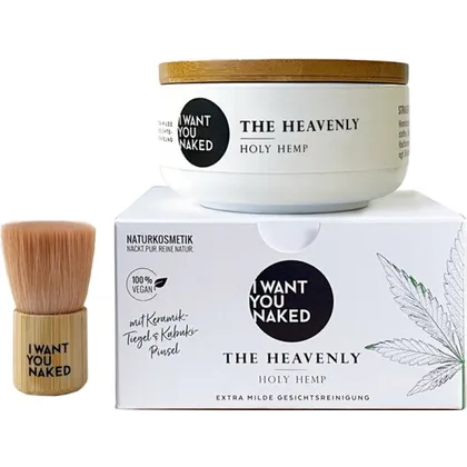 I Want You Naked THE HEAVENLY Holy Hemp Facial Cleansing Soap 75 g I Want You Naked THE HEAVENLY Holy Hemp Facial Cleansing Soap 75 g