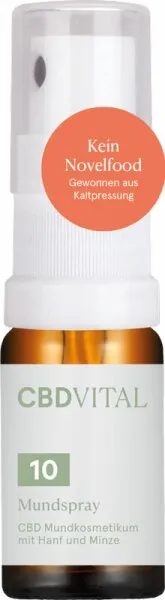 CBD VITAL Mundspray 10% 10 ml CBD VITAL Mundspray 10% 10 ml