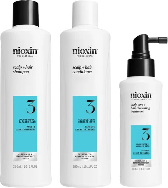 Nioxin System 3 KIT 300 ml +300 ml +100 ml Nioxin System 3 KIT 300 ml +300 ml +100 ml