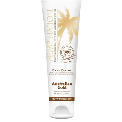 Australian Gold Hemp Nation Cocoa Dreams Tan Extender 83 ml Australian Gold Hemp Nation Cocoa Dreams Tan Extender 83 ml