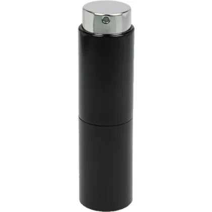 Fantasia Taschenzerstäuber, Schwarz, eindrehbarer Zerstäuberkopf, für 10 ml, Höhe: 8 cm Fantasia Taschenzerstäuber, Schwarz, eindrehbarer Zerstäuberkopf, für 10 ml, Höhe: 8 cm