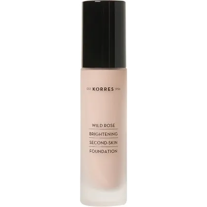 Korres Wild Rose Brightening Second Skin Foundation 30 ml WRF1 Korres Wild Rose Brightening Second Skin Foundation 30 ml WRF1