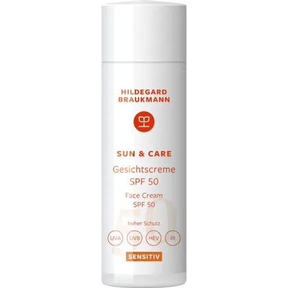 Hildegard Braukmann Sun & Care SENSITIV Gesichtscreme SPF 50 50 ml Hildegard Braukmann Sun & Care SENSITIV Gesichtscreme SPF 50 50 ml