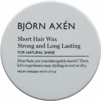 Björn Axén Short Hair Wax Strong and Longlasting 80 ml Björn Axén Short Hair Wax Strong and Longlasting 80 ml
