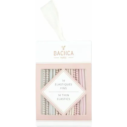 Bachca Thin Elastics Pastel-Colored And Lurex 14 Stk. Bachca Thin Elastics Pastel-Colored And Lurex 14 Stk.