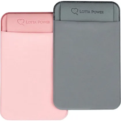 Lotta Power SoftCase Kartenhalter für Smartphones Grey + Rose Bundle (2er Set) Lotta Power SoftCase Kartenhalter für Smartphones Grey + Rose Bundle (2er Set)