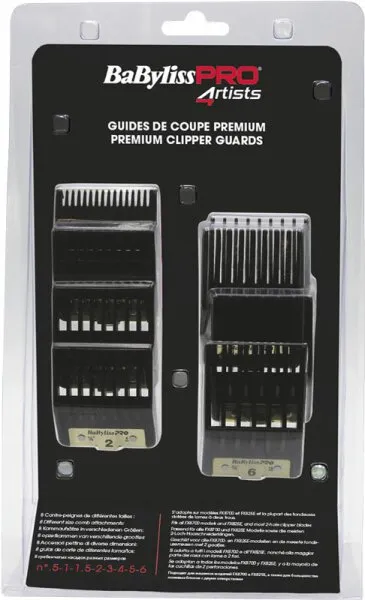 BaByliss Pro 4Artists Premium Clipper Guards 8 Stück BaByliss Pro 4Artists Premium Clipper Guards 8 Stück