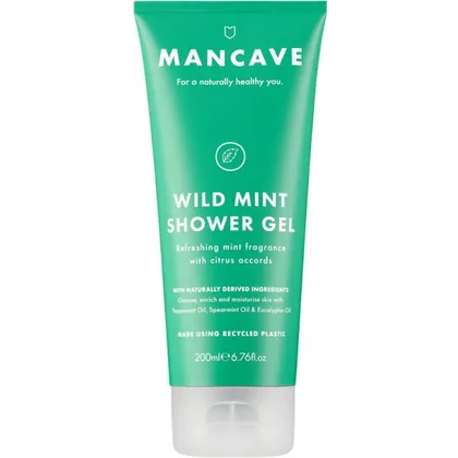 Man Cave Wild Mint Shower Gel 200 ml Man Cave Wild Mint Shower Gel 200 ml