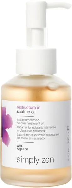 Simply Zen Restructure In Sublime Oil 100 ml Simply Zen Restructure In Sublime Oil 100 ml