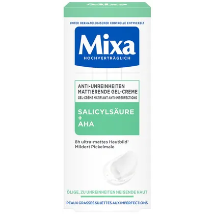 Mixa Anti-Unreinheiten Mattierende Gel-Creme Gesichtscreme 50ml Mixa Anti-Unreinheiten Mattierende Gel-Creme Gesichtscreme 50ml