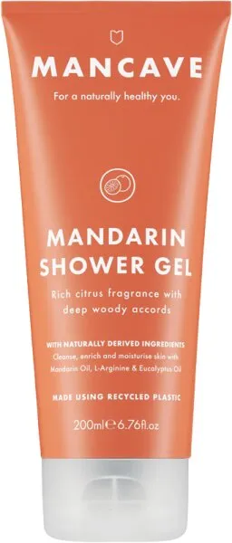 Man Cave Mandarin Shower Gel 200 ml Man Cave Mandarin Shower Gel 200 ml