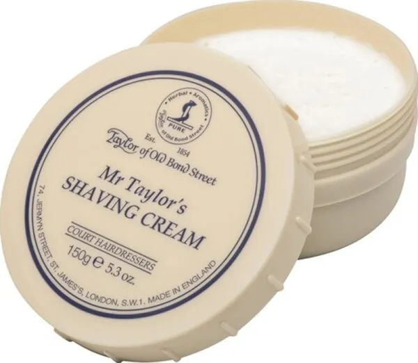 Taylor of Old Bond Street Mr Taylor’s Shaving Cream Bowl 150 g Taylor of Old Bond Street Mr Taylor’s Shaving Cream Bowl 150 g