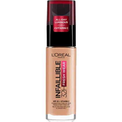 L’Oréal Paris Infaillible 32H Fresh Wear Make-up 235 Honey Foundation (flüssig) 30ml L’Oréal Paris Infaillible 32H Fresh Wear Make-up 235 Honey Foundation (flüssig) 30ml
