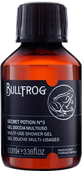 Bullfrog Multi-Use Shower Gel Secret Potion N.3 100 ml Bullfrog Multi-Use Shower Gel Secret Potion N.3 100 ml