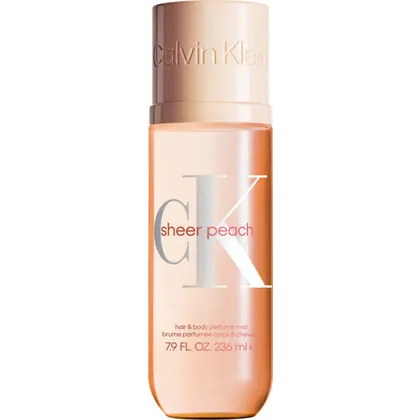 Aktion – Calvin Klein CK Hair and Body Perfume Mist Sheer Peach 236 ml Aktion – Calvin Klein CK Hair and Body Perfume Mist Sheer Peach 236 ml
