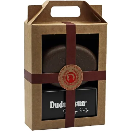 Unicorn Geschenk-Set unicorn Seifendose aus Flüssigholz groß + kokosbraun & Dudu-Osun CLASSIC – 150g Unicorn Geschenk-Set unicorn Seifendose aus Flüssigholz groß + kokosbraun & Dudu-Osun CLASSIC – 150g