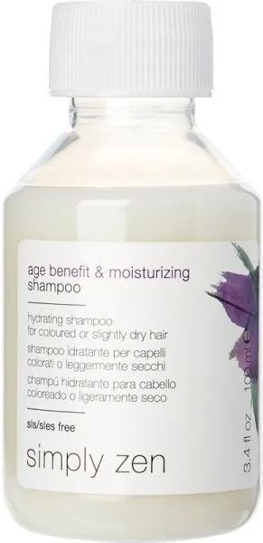 Simply Zen Age Benefit & Moisturizing Shampoo 100 ml Simply Zen Age Benefit & Moisturizing Shampoo 100 ml