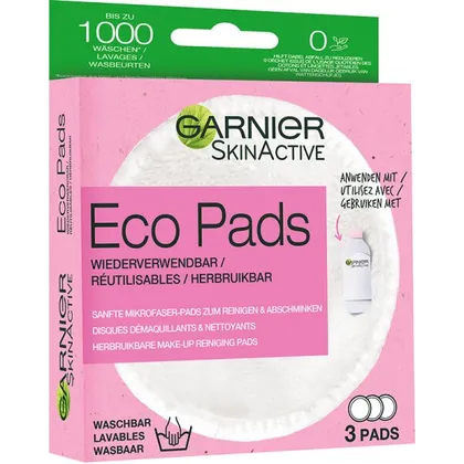 Garnier SkinActive Eco Pads Gesichtsreinigungstuch 3Stk Garnier SkinActive Eco Pads Gesichtsreinigungstuch 3Stk