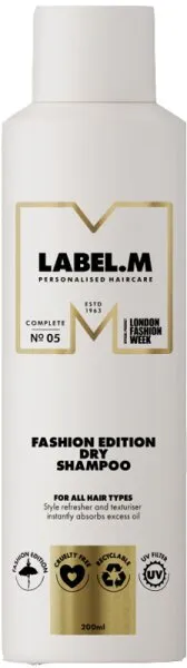 Label.M Fashion Edition Dry Shampoo 200 ml Label.M Fashion Edition Dry Shampoo 200 ml