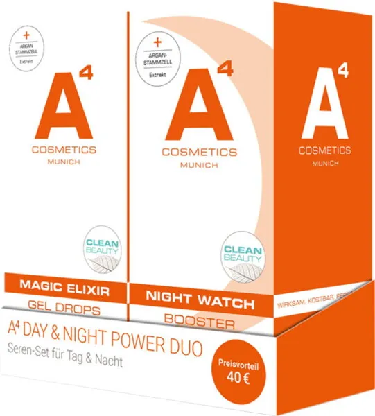 Aktion – A4 Cosmetics Day & Night Power Duo Set Aktion – A4 Cosmetics Day & Night Power Duo Set