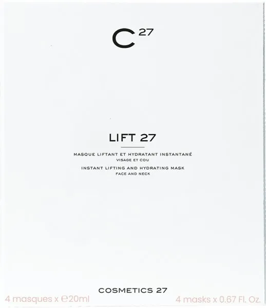 Cosmetics 27 Lift 27 Mask 4 Stk. Cosmetics 27 Lift 27 Mask 4 Stk.