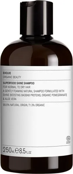 Evolve Organic Beauty Superfood Shine Shampoo 250 ml Evolve Organic Beauty Superfood Shine Shampoo 250 ml