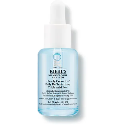 Kiehl’s Clearly Corrective Re-Texturizing Triple Acid Peel 30 ml Kiehl’s Clearly Corrective Re-Texturizing Triple Acid Peel 30 ml