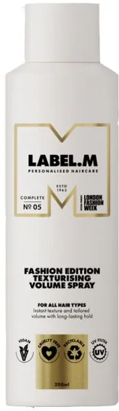 Label.M Fashion Edition Texturising Volume Spray 200 ml Label.M Fashion Edition Texturising Volume Spray 200 ml