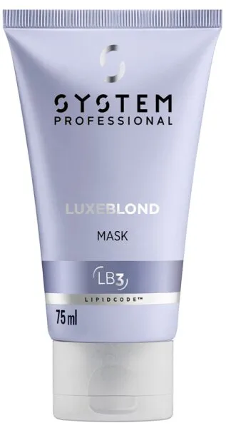 System Professional LipidCode LuxeBlond Mask LB3 75 ml System Professional LipidCode LuxeBlond Mask LB3 75 ml
