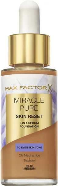 Max Factor Miracle Pure Skin Reset Foundation 30 ml 80-85 medium Max Factor Miracle Pure Skin Reset Foundation 30 ml 80-85 medium