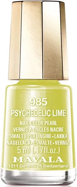 Mavala Nagellack 985 Psychedelic Lime 5 ml Mavala Nagellack 985 Psychedelic Lime 5 ml