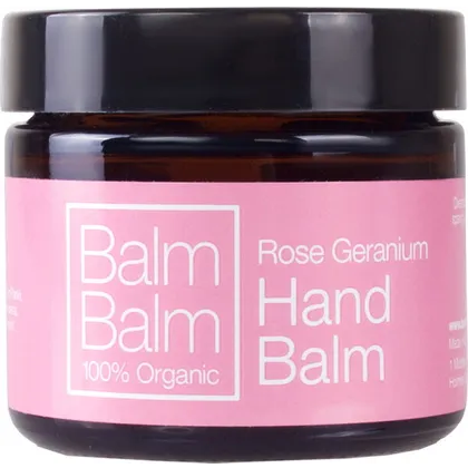 Balm Balm Hand Balm Rose Geranium 60 ml Balm Balm Hand Balm Rose Geranium 60 ml