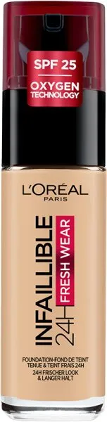 L’Oréal Paris Infaillible 32H Fresh Wear Make-up 100 Linen Foundation (flüssig) 30ml L’Oréal Paris Infaillible 32H Fresh Wear Make-up 100 Linen Foundation (flüssig) 30ml