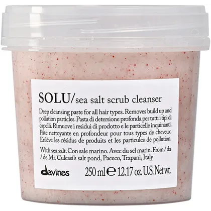 Davines Essential Hair Care Solu Sea Salt Scrub Cleanser 250 ml Davines Essential Hair Care Solu Sea Salt Scrub Cleanser 250 ml