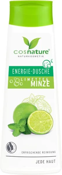 Cosnature Energie-Dusche Limette & Minze 250 ml Cosnature Energie-Dusche Limette & Minze 250 ml