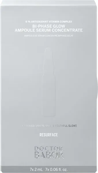 Doctor Babor Bi-Phase Glow Ampoule Serum Concentrate 7×2 ml Doctor Babor Bi-Phase Glow Ampoule Serum Concentrate 7×2 ml