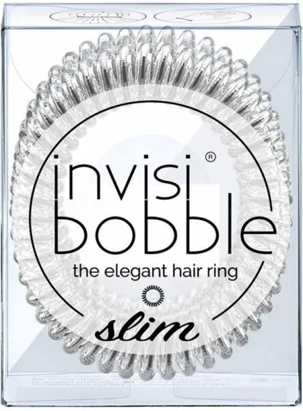 Invisibobble Slim Haargummi 3er Pack Chrome Sweet Chrome Invisibobble Slim Haargummi 3er Pack Chrome Sweet Chrome