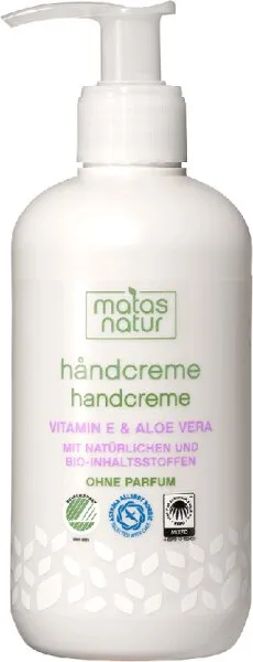 Matas Beauty Natur Handcreme 240 ml Matas Beauty Natur Handcreme 240 ml