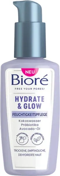 Bioré Hydrate & Glow Feuchtigkeitspflege 100 ml Bioré Hydrate & Glow Feuchtigkeitspflege 100 ml