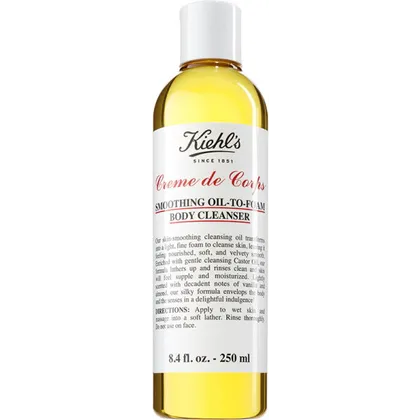Kiehl’s Creme de Corps Smoothing Oil-to-Foam Body Cleanser 250 ml Kiehl’s Creme de Corps Smoothing Oil-to-Foam Body Cleanser 250 ml
