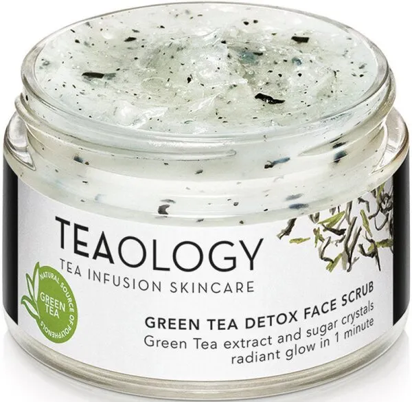 TEAOLOGY Cleansing Green Tea Detox Face Scrub 50 ml TEAOLOGY Cleansing Green Tea Detox Face Scrub 50 ml