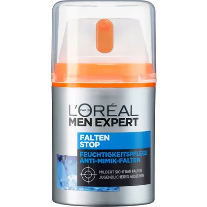 L’Oréal Men Expert Falten Stop Feuchtigkeitspflege Anti-Mimik Falten Gesichtscreme 50 ml L’Oréal Men Expert Falten Stop Feuchtigkeitspflege Anti-Mimik Falten Gesichtscreme 50 ml