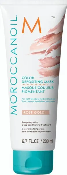 Moroccanoil Depositing Maske Rosegold 200 ml Moroccanoil Depositing Maske Rosegold 200 ml