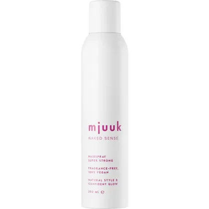 Mjuuk Naked Sense Fragrance-free Hairspray Super Strong 250 ml Mjuuk Naked Sense Fragrance-free Hairspray Super Strong 250 ml